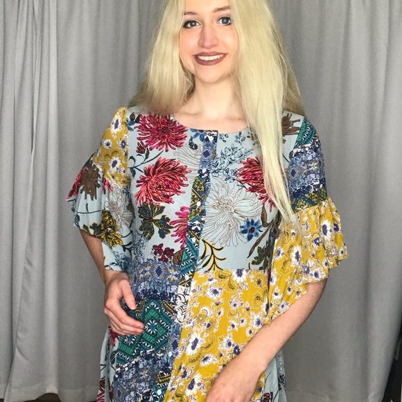 SALE Umgee NWT Boutique Maxi Dress Bohemian - Picture 7 of 9